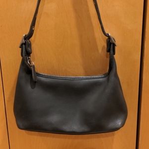 Gray Coach Shoulder Bag